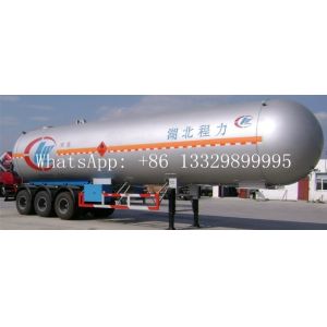 Buy cheap hot sale ASME standard LPG gas propane tank trailer, best price new brand 56cbm 3 Axle LPG tank trailer for sale from wholesalers