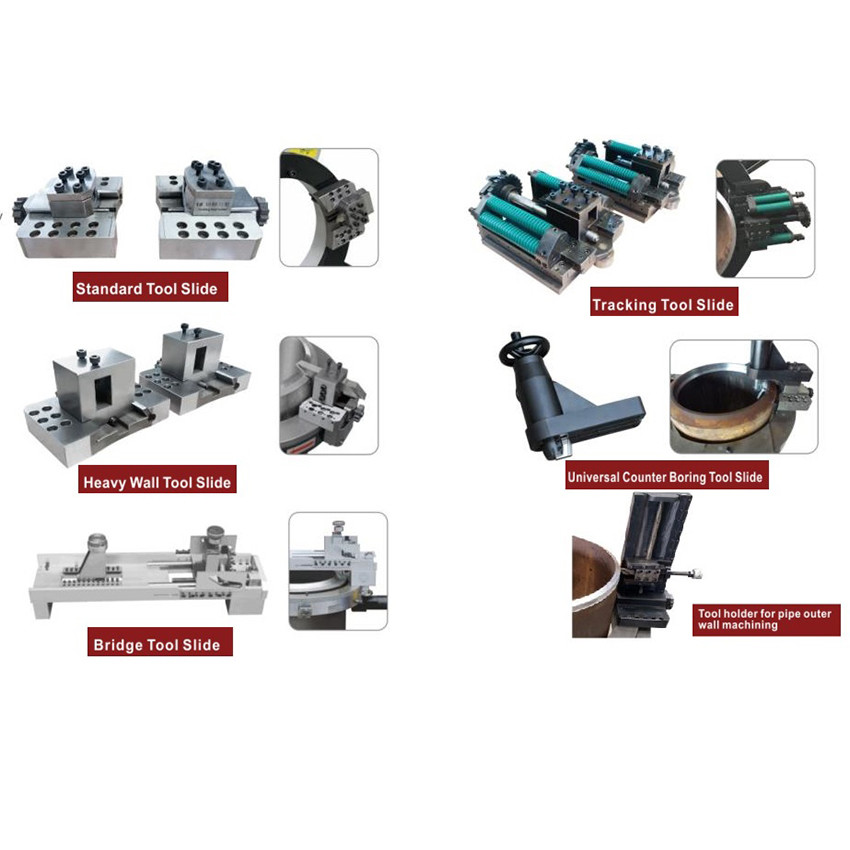 42r/Min 10" Pipe Cutting And Beveling Machine 1800w ISO9001