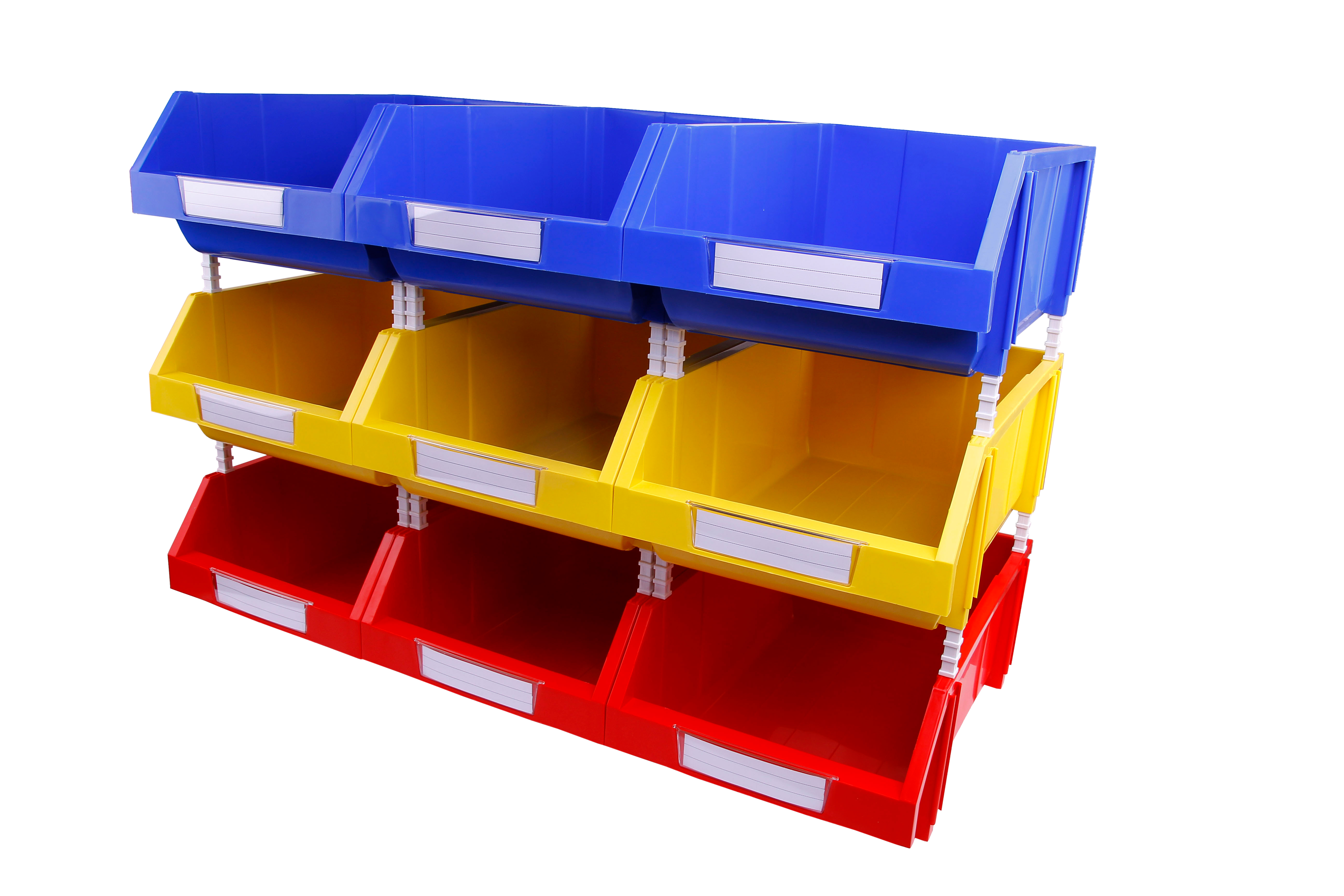 Customized Color Plastic Storage Organizer Box for Small Parts and Tools in Warehouse