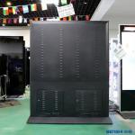 Double Side Floor Standing Digital Signage LCD Advertising Display Screen
