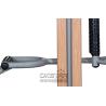Buy cheap wooden street lamp outdoor fitness equipment massager from wholesalers