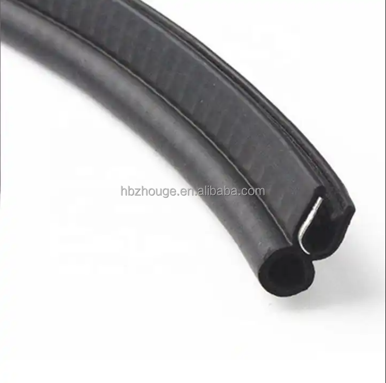 Customize EPDM weather stripping car door rubber strip automobile Rubber Edge trim seal
