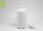 White HDPE Plastic Face Mist Bottle , 250ml Cosmetic Packaging Bottles