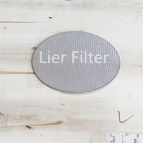 1-300 Micron Stainless Steel Mesh Filter Reusable Sintered Mesh Filter