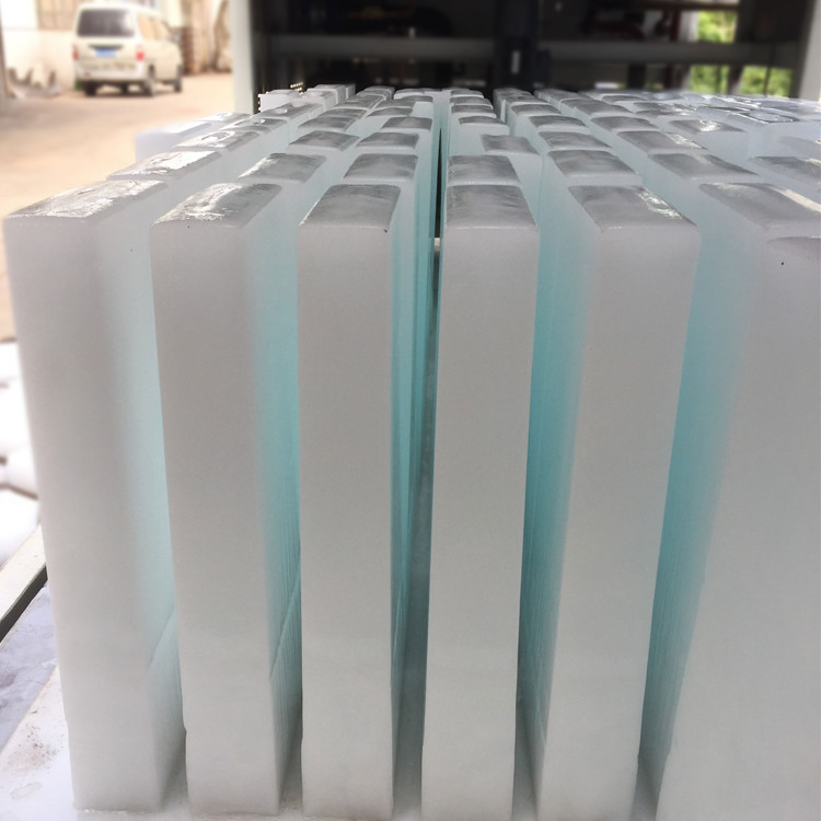 R22 R404A Direct Cooling Block Ice Machine Fresh Water 10 Tons Industrial