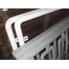 Buy cheap Customized Black Zinc Steel Metal Garrison Fence Panels Maintenance Free from wholesalers