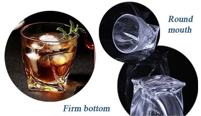 10oz Crystal Old Fashioned Glass Cup snifter for Drinking Whisky Beer