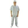 Buy cheap Stripe Grid ESD Cleanroom Garment Antistatic Cleanroom Smock Coverall Suit Clothing Clothes from wholesalers