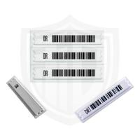 Buy cheap Ferralit Material Anti Theft Labels , Water Resistant EAS Sticker With Barcode product