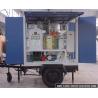 Buy cheap With Single Axle Trailer 18000L/H Double-Stage Vacuum Transformer Oil Purifier from wholesalers