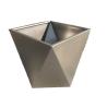 Buy cheap Outdoor Garden Large Black White Outdoor Steel Flower Metal Tree Pots Tree Planter from wholesalers