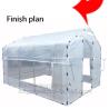 Buy cheap Agricultural Glass Green House for Commerical,Pop up Greenhouse Eco-friendly Fiberglass Poles Overlong Cover 98"x49"x53" from wholesalers
