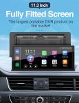 Hot Sale 11.3 Inch 4K Dashcam Carplay Touch Screen With Wireless CarPlay Android