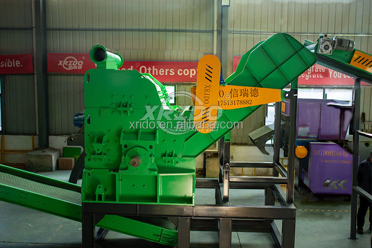 Hydraulic Scrap Metal Shredder Recycling Aluminum Metal Shredding Machine