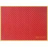 Buy cheap Red Twill Weave 3K Carbon Fiber Composite Plate / Sheeting used in aerospace / Marine from wholesalers