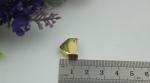 Wholesale Bulk Price Zinc Alloy Gold Bag End Belt End Metal Clips