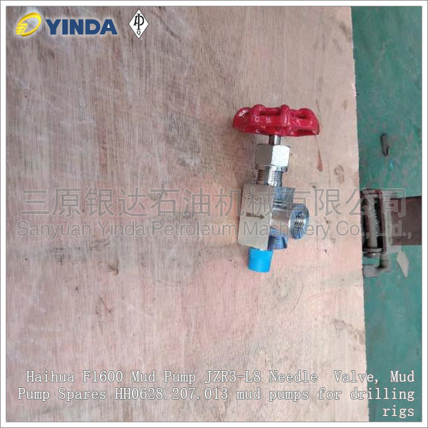 JZR3-L8 Needle Valve Mud Pump Spares For Triplex Mud Pump API 7K Certification
