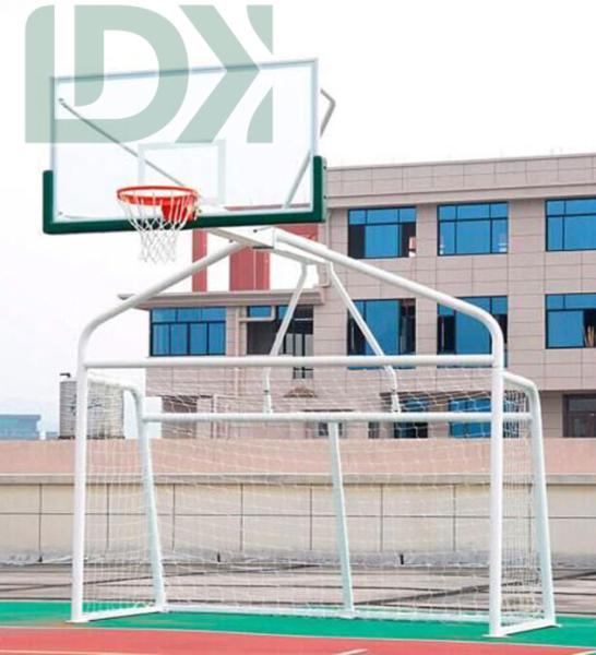 Buy cheap Multifunction Sport Goals Basketball Hoop Soccer Goal New Design Goals Combo from wholesalers