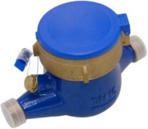 China STS Multi Jet Dry Dial Water Meter , DN20 External Water Flow Meter on sale