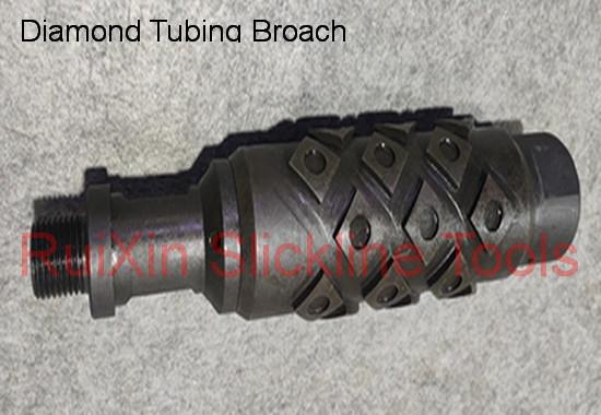 Buy cheap Nickel Alloy 3 inch Diamond Tubing Broach Gauge Cutter Wireline Tools from wholesalers
