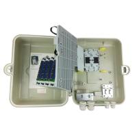 Buy cheap FTTH Fiber Optic Distribution Box 32 Ports SMC Material Cable Termination Box product