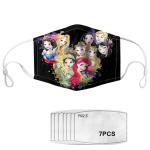 Cartoon Printed Cloth Face Masks for Kids