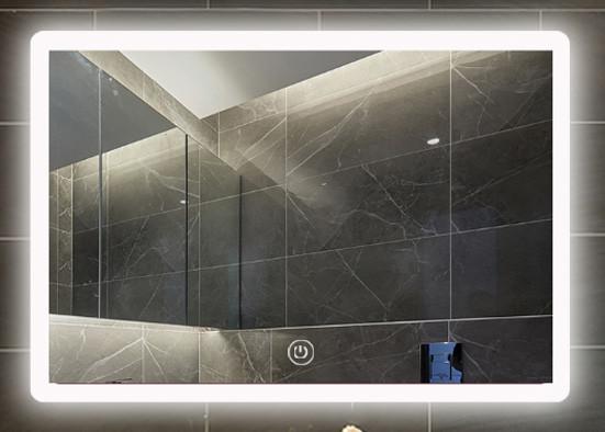 Buy cheap Wall Mounted Smart LED Bathroom Mirror 5mm Thickness Waterproof With Light from wholesalers
