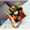 Buy cheap Bow Handle Hanger Zipper Lock Cosmetic Pvc Bag With Zip lockkk, handle bag gift clear vinyl plastic packaging zipper bags w from wholesalers