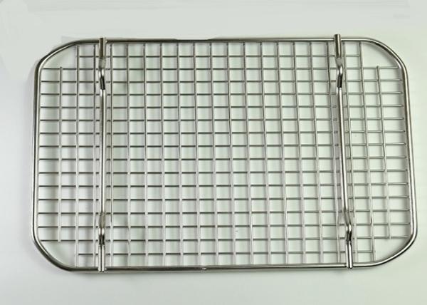 Buy cheap Plain Weave Stainless Steel 316 5mm Wire Oven Grill Rack For Roasting from wholesalers