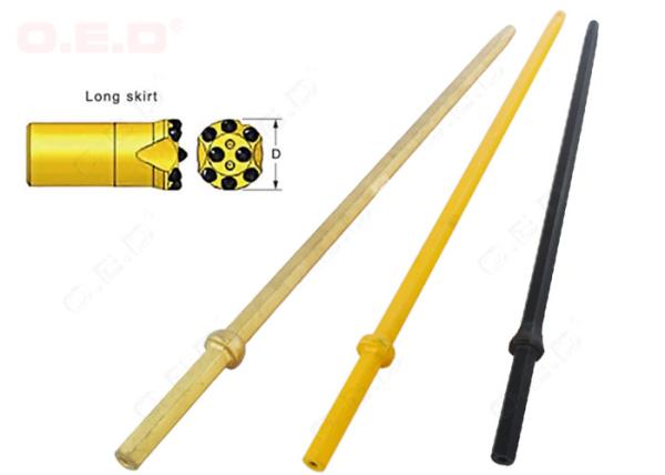 Buy cheap Granite 12 Degree Tapered Drill Rod Length 3000mm Hex22mm Hex25mm from wholesalers