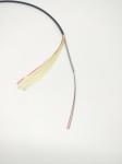 Duplex LSZH Indoor Outdoor Armored Fiber 2 Core 3.0mm Steel Armored Fiber Optic