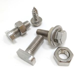 Buy cheap Fasteners Stainless Steel Ss Hex Bolt And Nuts Washer A2-70 304 316 CNC Lathing BOLT from wholesalers