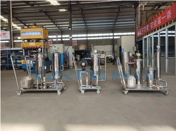Buy cheap Stainless Steel Single Multi Water Bag Filter Housing 0.1 Micron from wholesalers