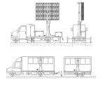 Outdoor SMD2727 P5 6000CD/M2 Mobile Truck Led Display