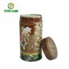 Buy cheap Tea Tin Can Fancy Color Round Food Tea Packaging Embossing FDA Certification from wholesalers