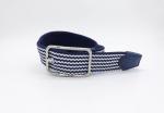 Zinc Alloy Buckle Polyester Webbing Belt 3.5cm Width 100 - 140cm Length