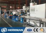 Optical Fiber Cable Sheathing Line For Armoured Cable Core Inner / Outer
