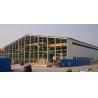 Buy cheap Galvanized Industrial Portal Frame Prefabricated Workshop Buildings Construction Customized from wholesalers