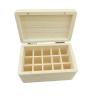 Buy cheap Wooden Essential Oil Storage Box Home Fragrance Carrier Case, Aromatherapy Organizer Makeup Nail Polish Perfume Container from wholesalers