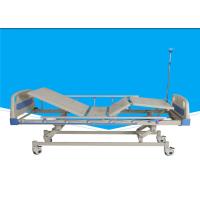 Buy cheap Manual Extra Wide Hospital Bed Epoxy Painted Mechanical Hospital Bed product