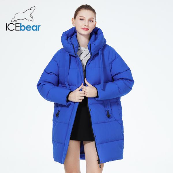 Elegant Winter Women's Quilted Jacket, 85cm Ideal Length, Velvet-Locked Pockets,