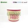 Buy cheap Disposable food grade paper popcorn buckets container for take away food packaging from wholesalers