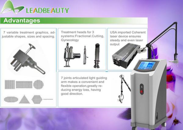 Buy cheap 40W Power Laser CO2 fractional 10600nm RF skin rejuvenation machine from wholesalers