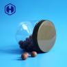 Buy cheap Hexagon 450ml 15oz Peanut Plastic Jar With Screw Caps 81mm Height from wholesalers