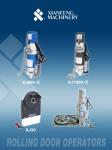 KG400 Industry Rolling Door Operator