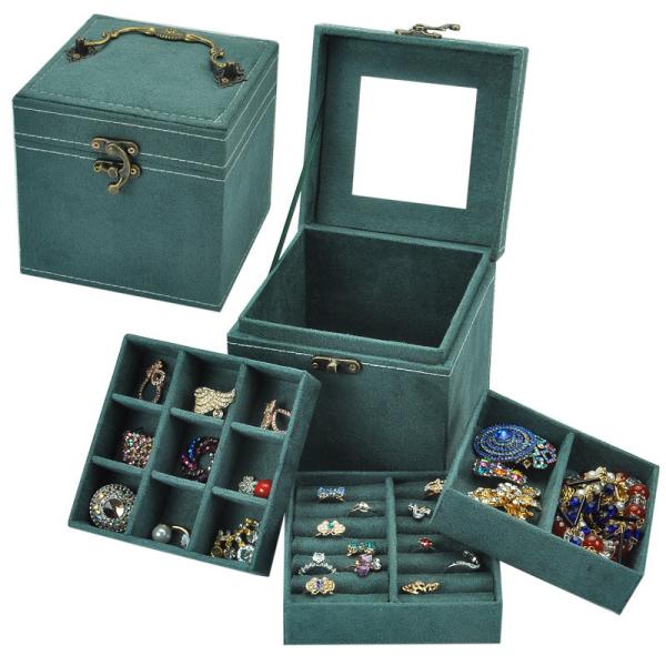 Buy cheap Factory Wholesale Luxury Eco Friendly Rectangular Rigid Packaging Box for Gift and Storage Jewelry from wholesalers