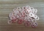 OEM ODM Metal Sealing Washer , Stainless Steel Washer Copper Plated Gasket