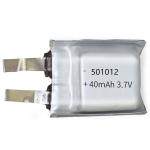 KC / CB Certification 501012 40mah 45mah Lipo Battery For Earphones