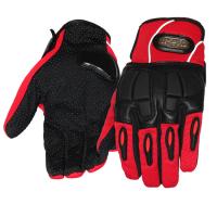 Buy cheap Women Motorcycle Gloves Sport Racing Leather Riding Gloves With Reflective product