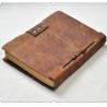 Buy cheap 140 Pages Travel Diary Notebook , Leather Travel Journal Pocket Size 5.2 X 4 Inch from wholesalers